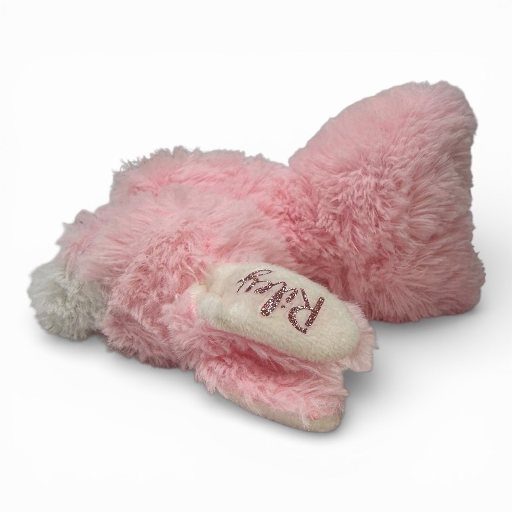 Pink Rabbit Plush Realistic Bunny 5 Inch Stuffed Animal Easter Name "Riley" - Picture 10 of 10